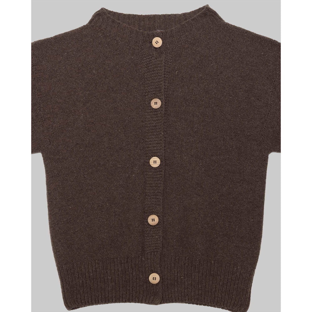 
                  
                    TIER CARDIGAN-BUREL BROWN-
                  
                