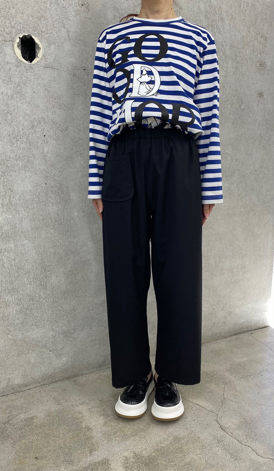 
                  
                    ウールイージーパンツ-BLACK-
                  
                