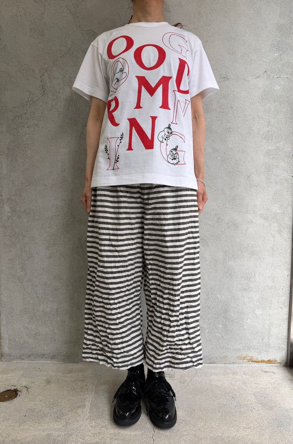 
                  
                    ムーミンGOOD MORNINGTシャツ
                  
                