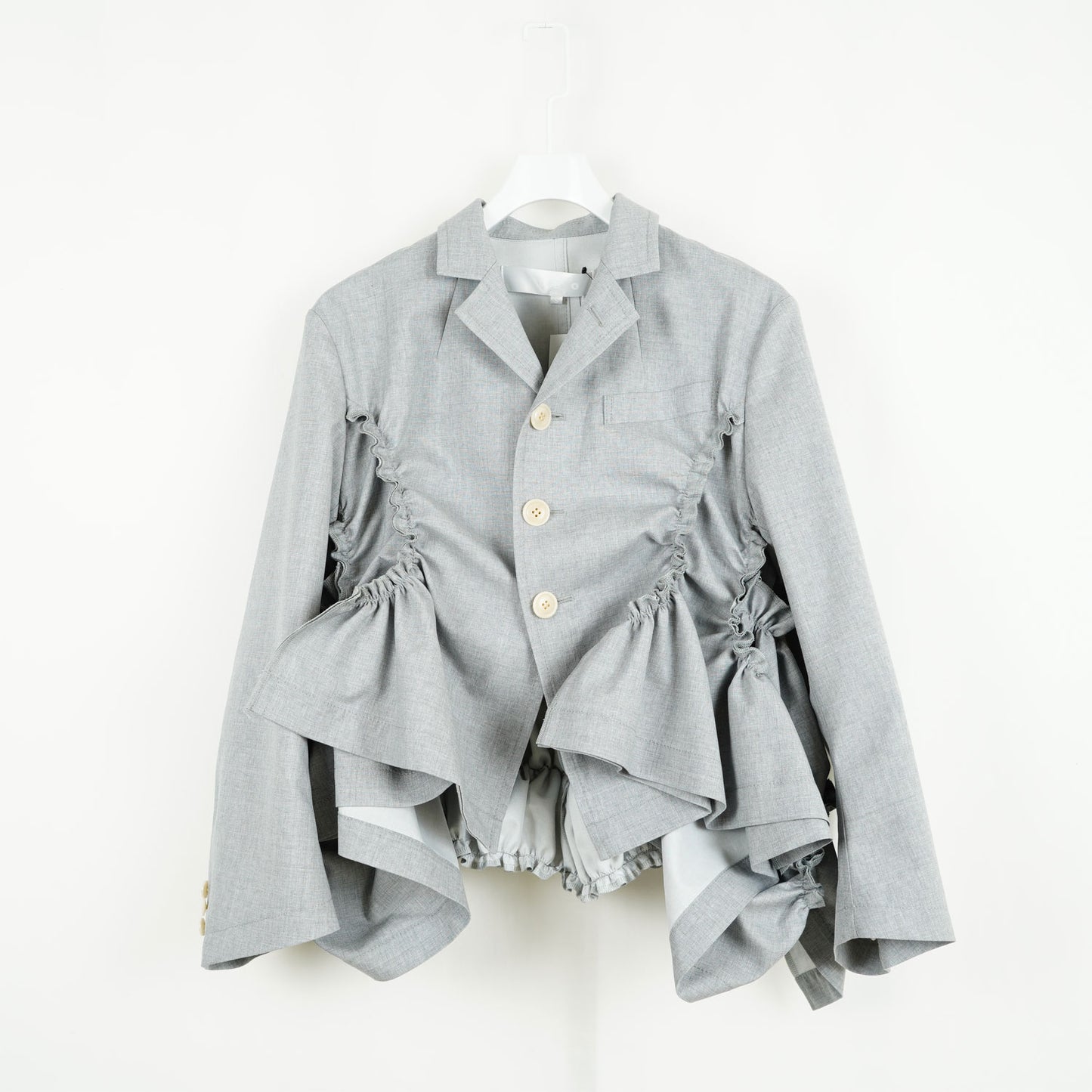 
                  
                    ウールトロデザインジャケット -TOP GRAY-
                  
                