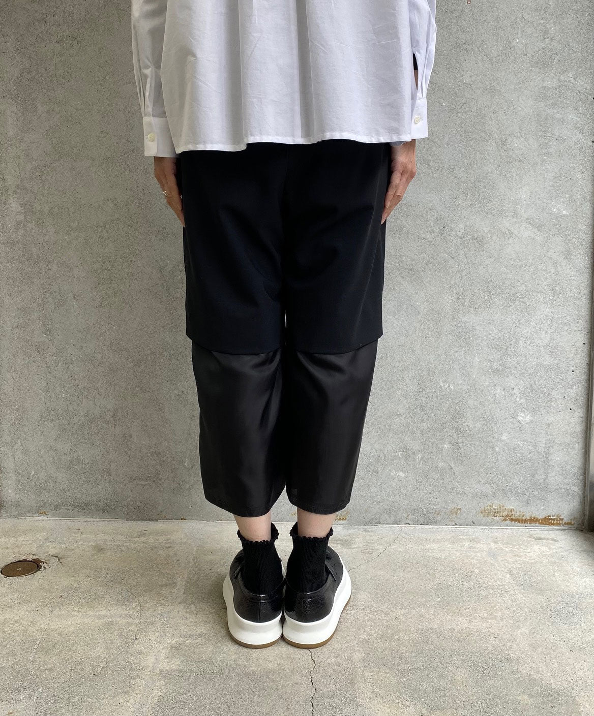 
                  
                    レイヤードパンツ -TOP GRAY/BLACK-
                  
                