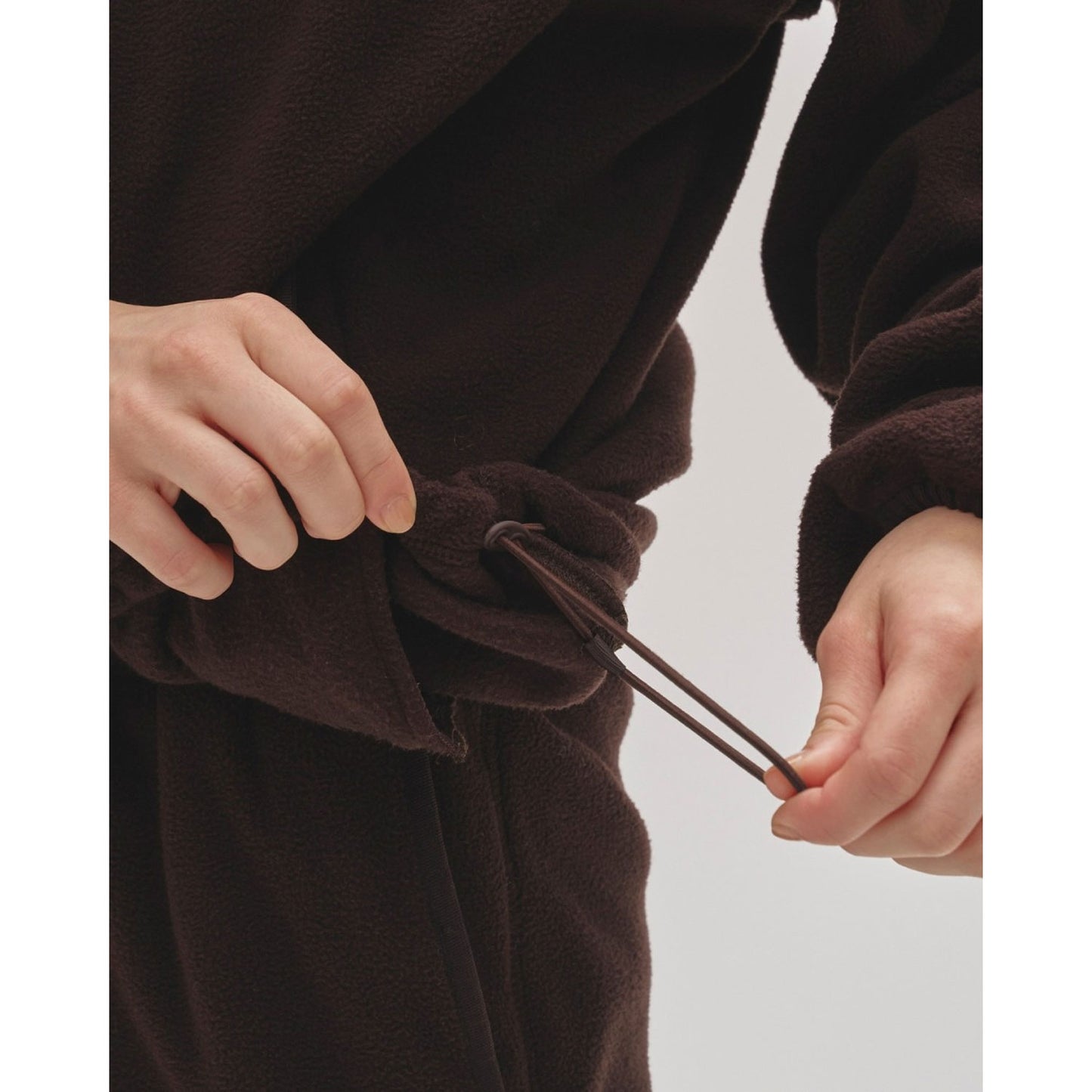 
                  
                    Halfzip Fleece Pullover-dark brown-
                  
                