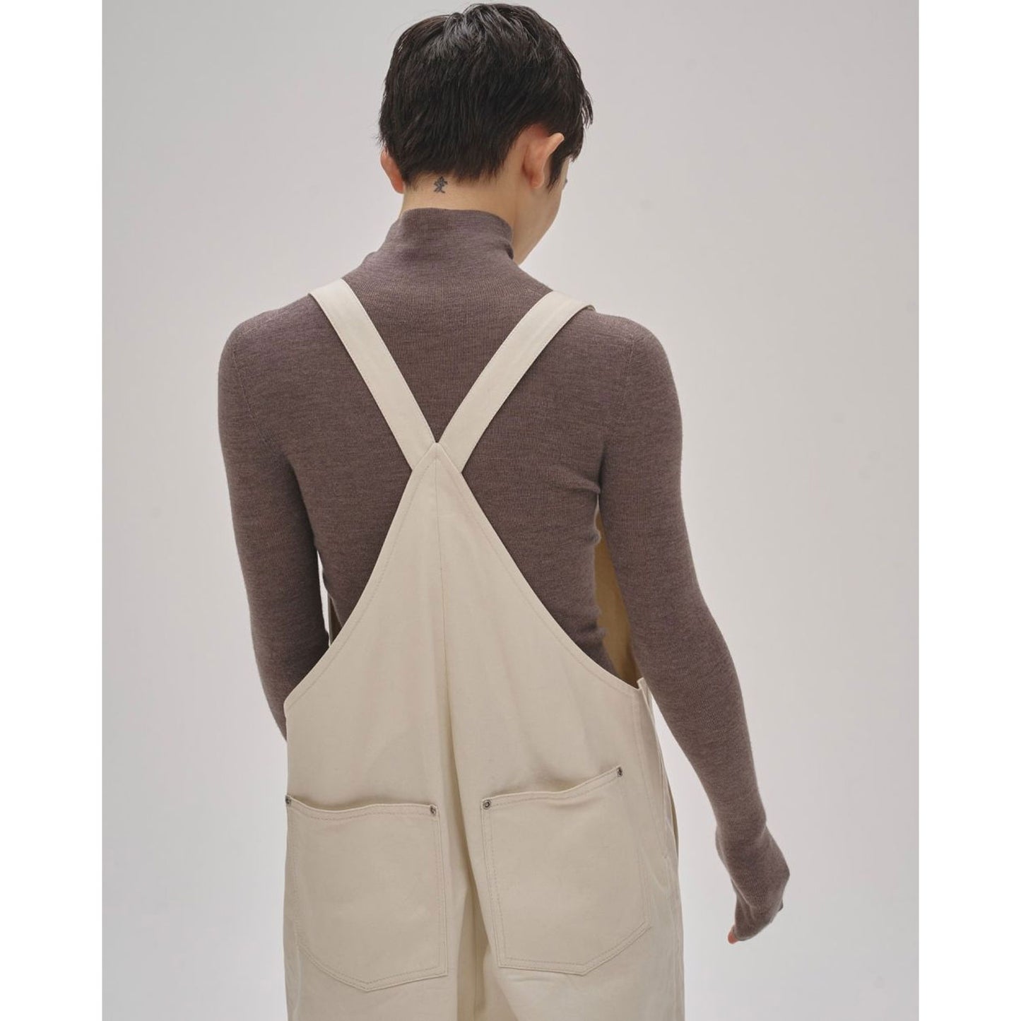 
                  
                    Merinowool 100% Seamiess Knit-C/GRY-
                  
                