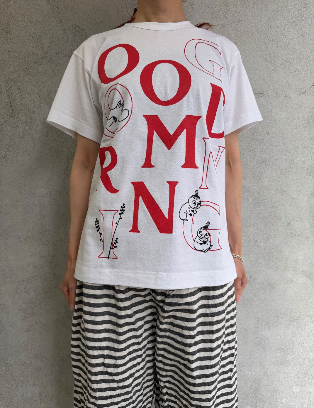 
                  
                    ムーミンGOOD MORNINGTシャツ
                  
                