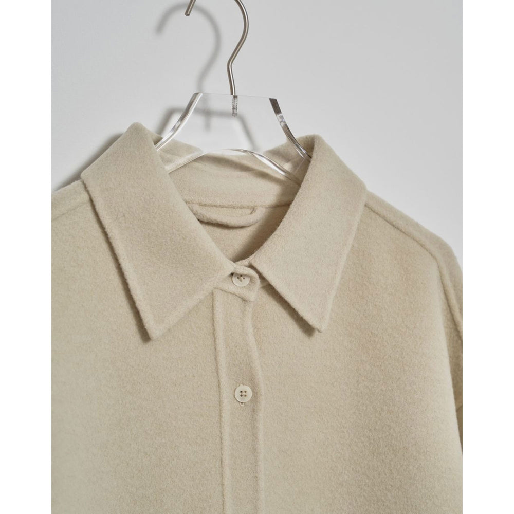 
                  
                    Wool Shirts Jacket-SAGE-
                  
                