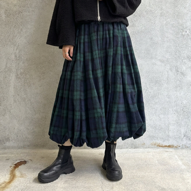 
                  
                    Tartan Balloon Pants
                  
                