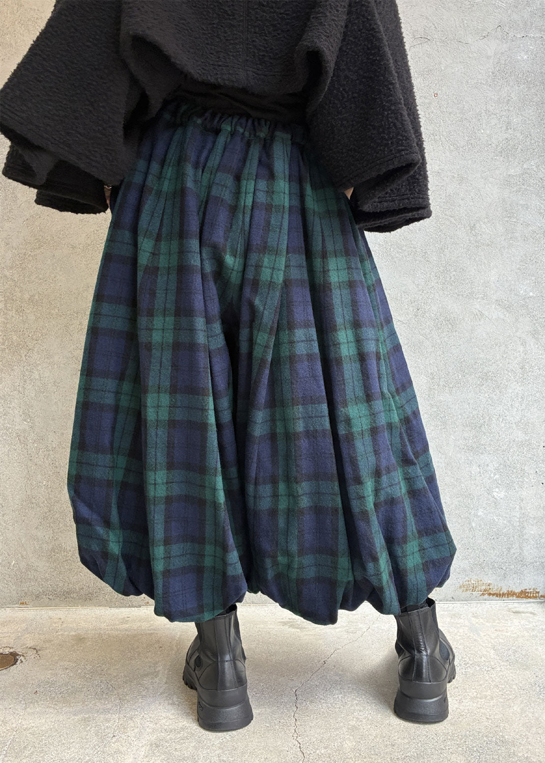 
                  
                    Tartan Balloon Pants
                  
                