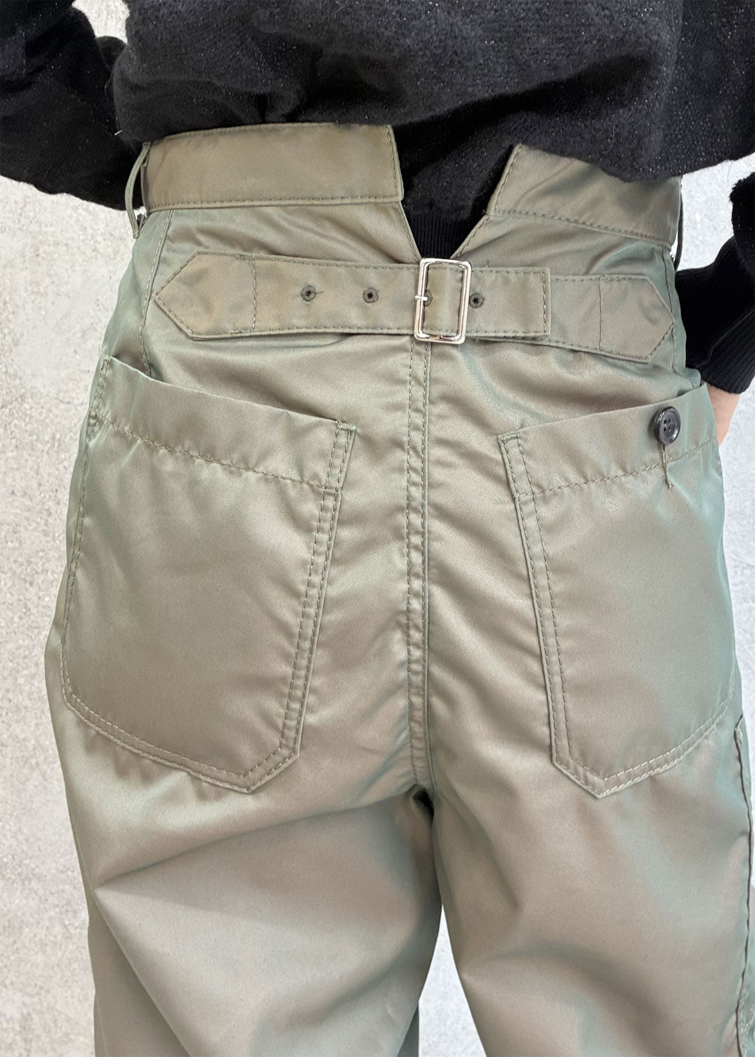 
                  
                    Cotton polyester twill pants
                  
                
