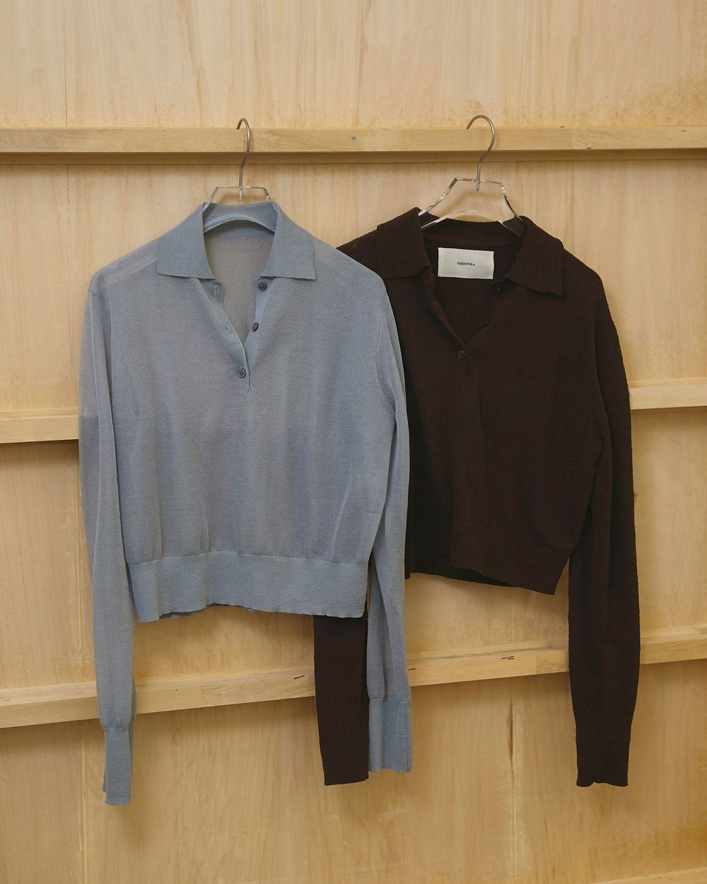 Layered Polo Knit – OBLIGE