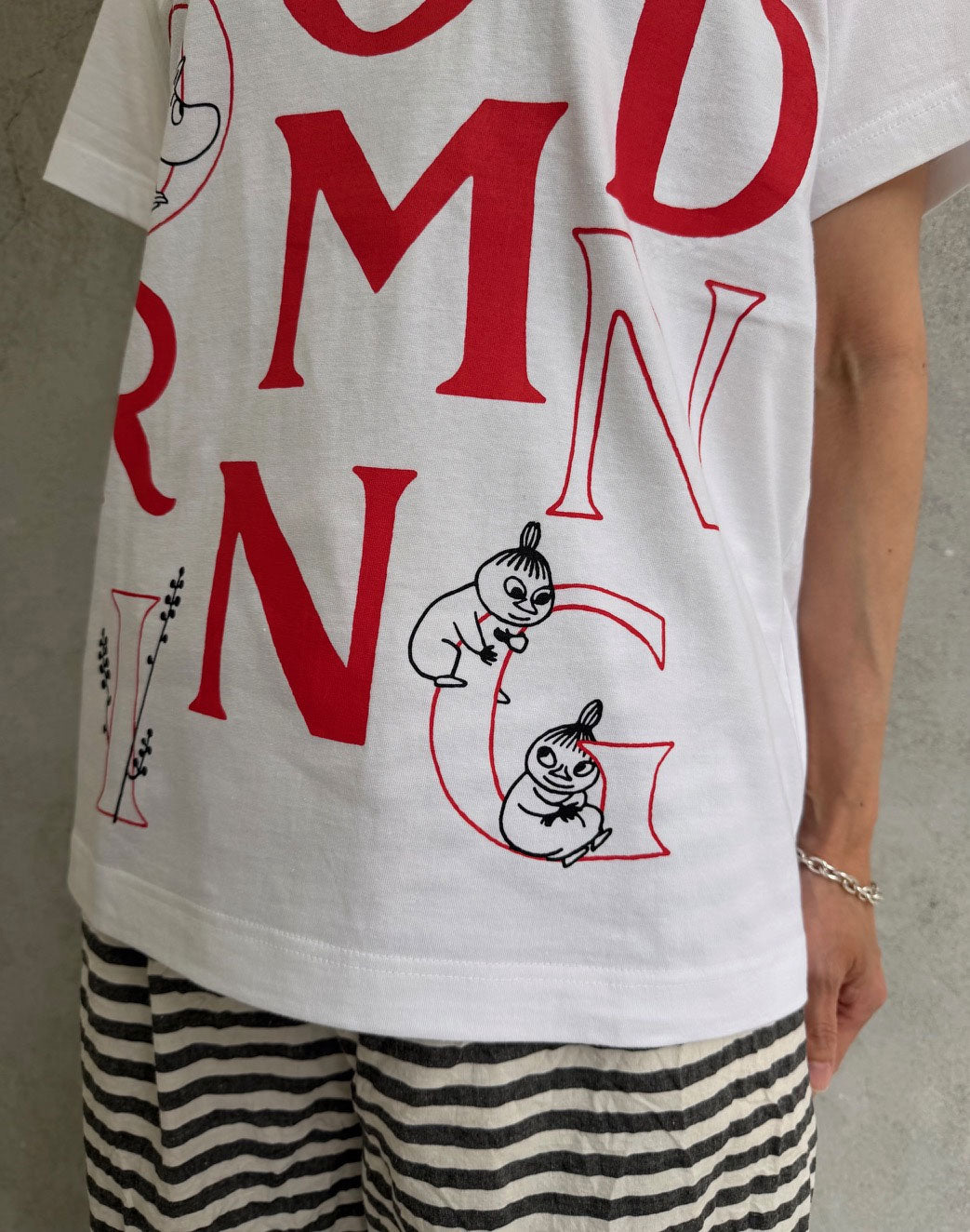 
                  
                    ムーミンGOOD MORNINGTシャツ
                  
                
