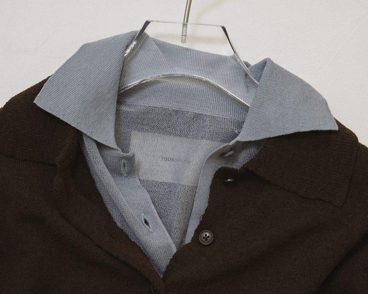 
                  
                    Layered Polo Knit
                  
                