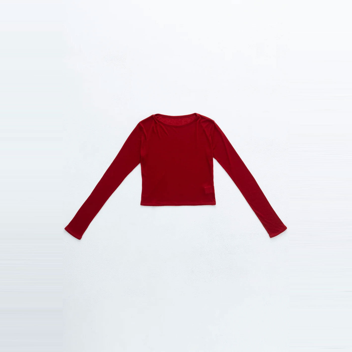 
                  
                    Crew Neck Cropped Top-Cashmere Blend
                  
                