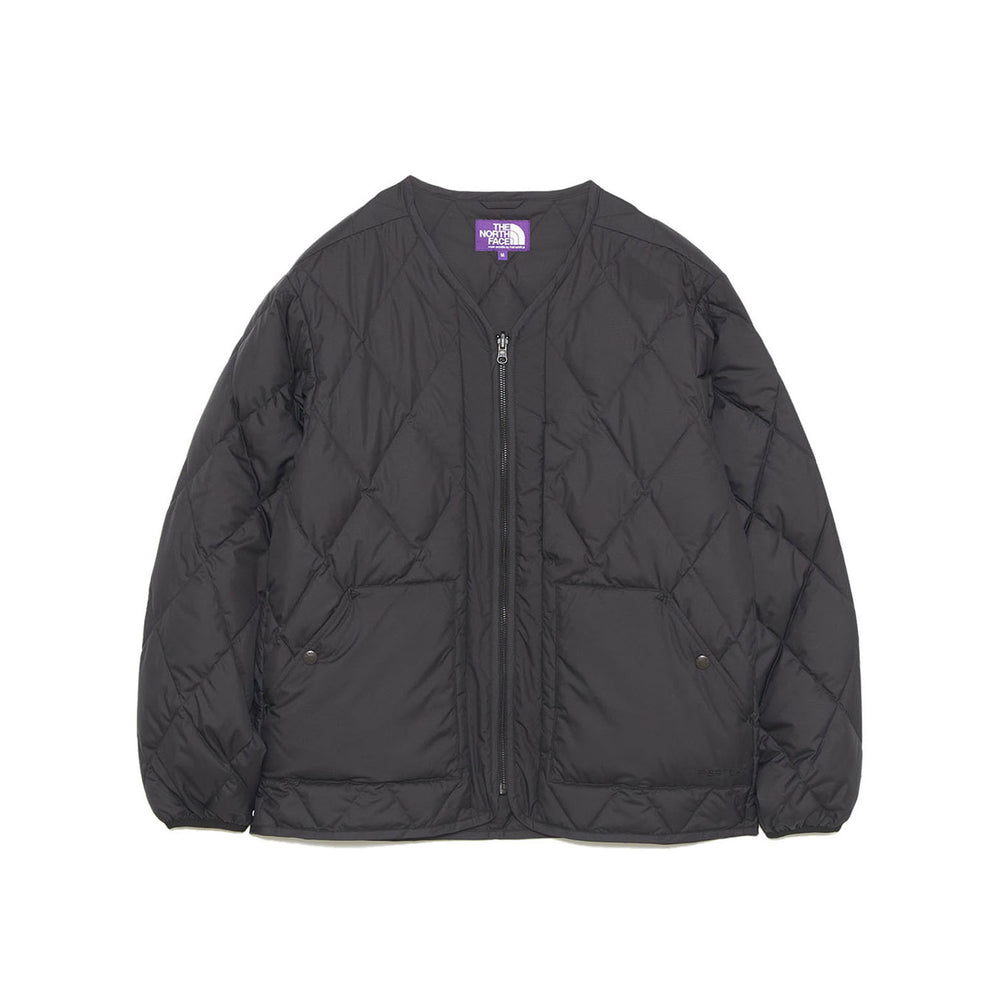PERTEX QUANTUM PLAS Field Down Cardigan-BLACK-