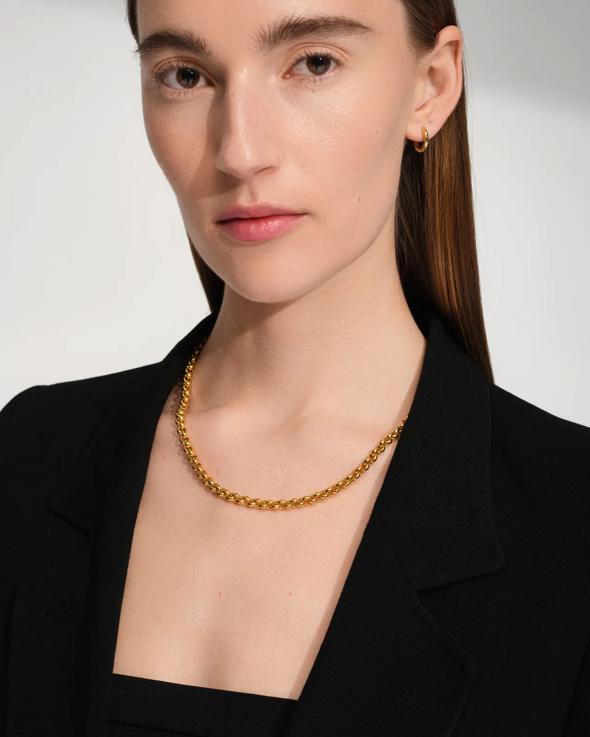 
                  
                    Classic Hoops Small Gold
                  
                