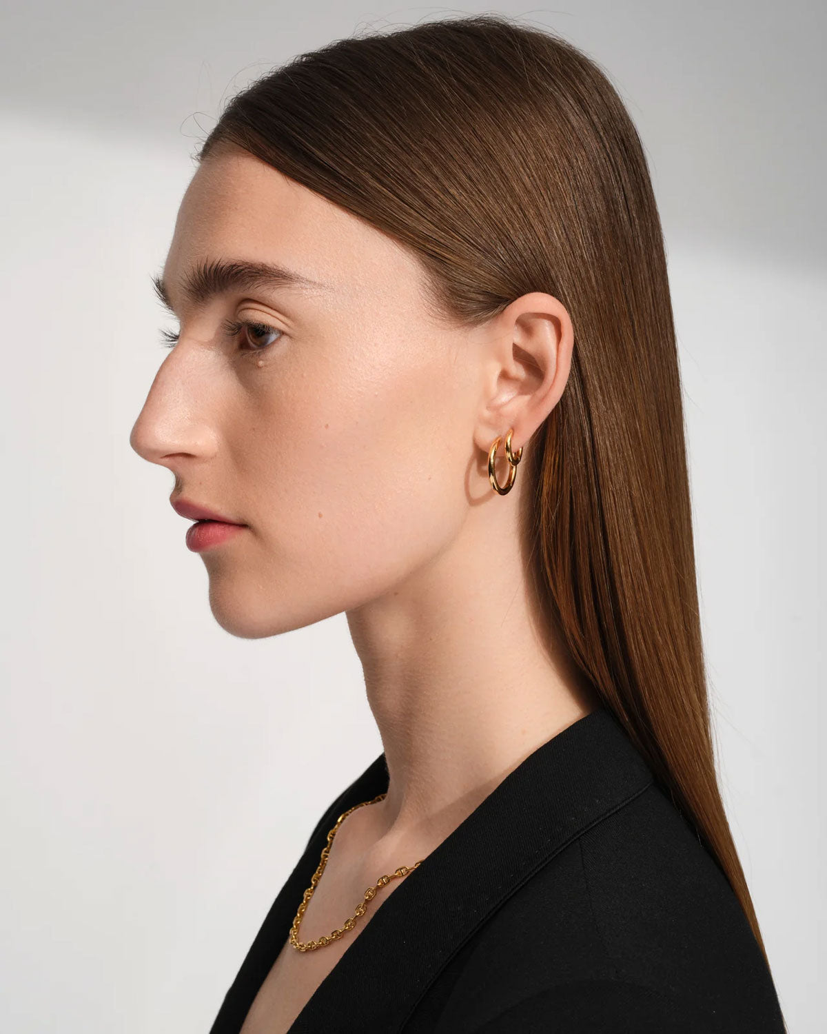 
                  
                    Classic Hoops Small Gold
                  
                