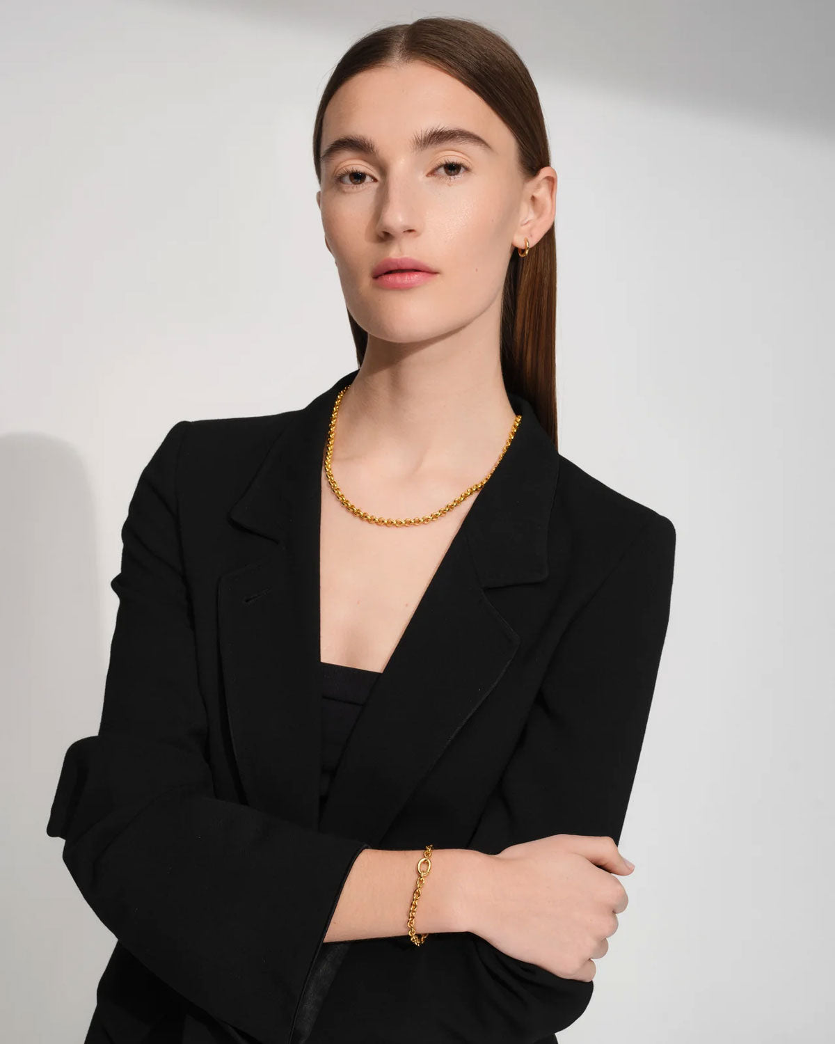 
                  
                    Classic Hoops Small Gold
                  
                