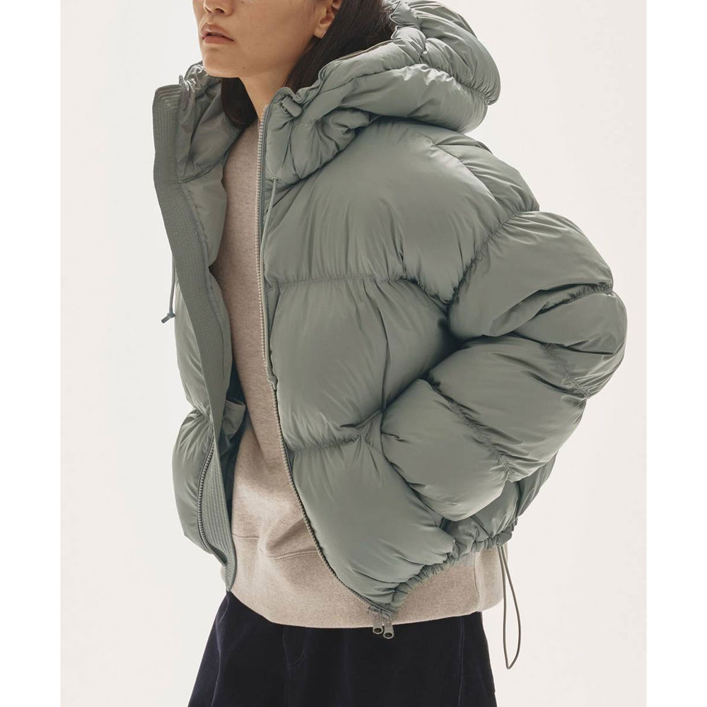 Ultralight Goose Jacket-sage- – OBLIGE