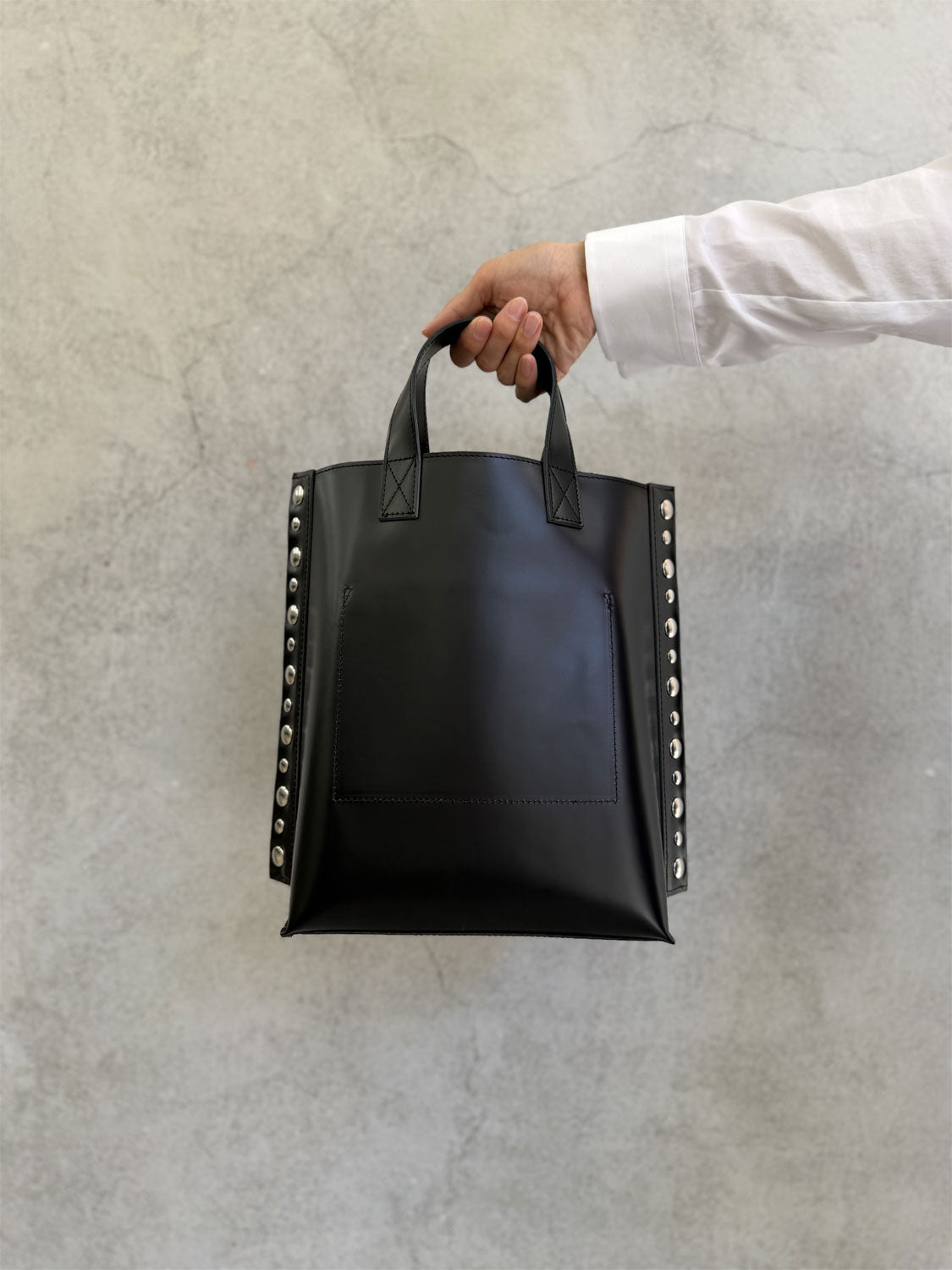 
                  
                    steer glass leather tote bag(S)
                  
                