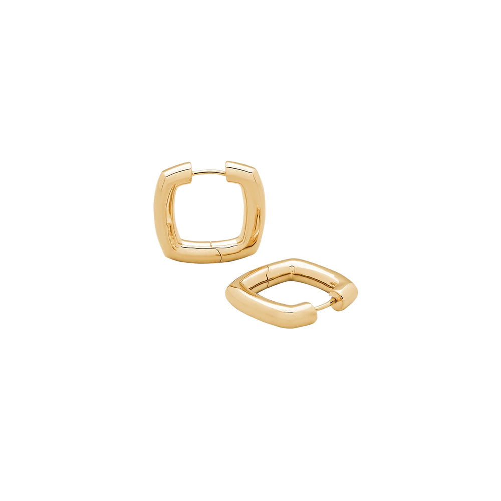 FRAME HOOPS MEDIUM GOLD