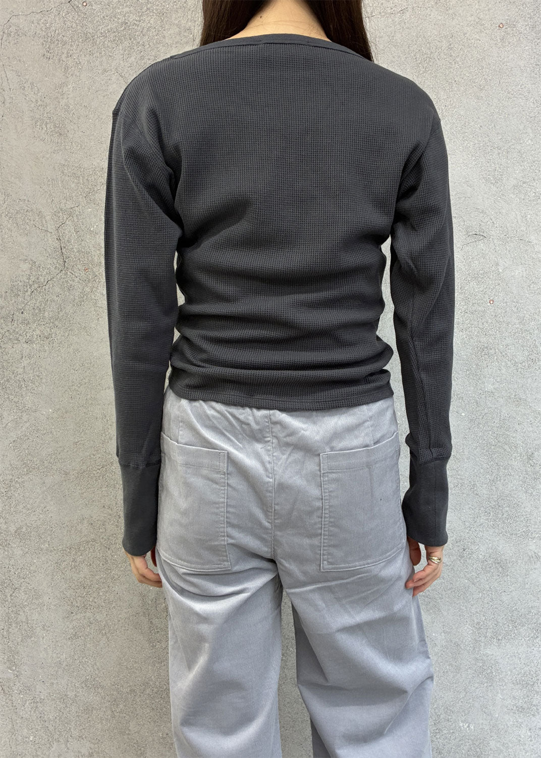 
                  
                    Waffle Long Sleeve Top
                  
                