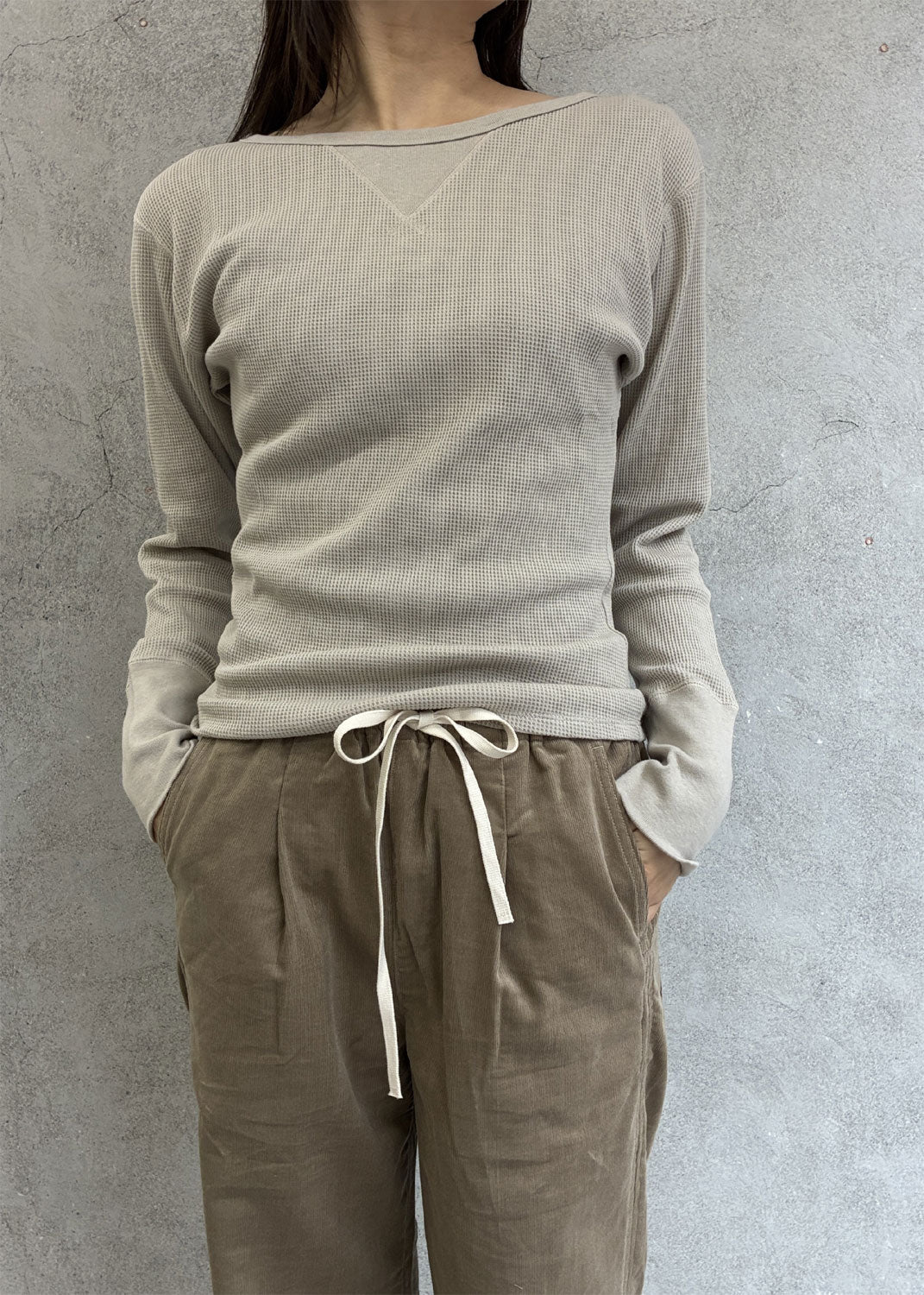 
                  
                    Waffle Long Sleeve Top
                  
                