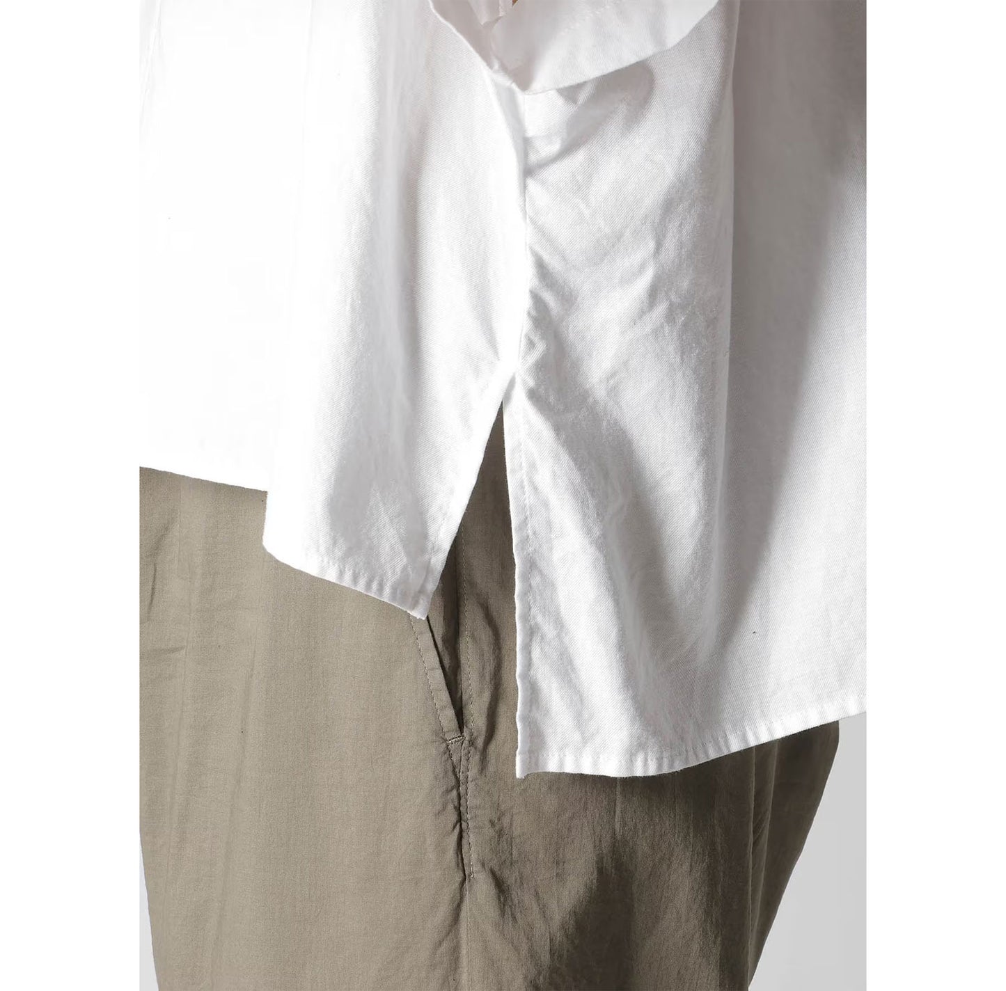 
                  
                    [Y's BORN PRODUCT] THIN COTTON TWILL HALF SLEEVE BOX SHIRT-WHITE-
                  
                