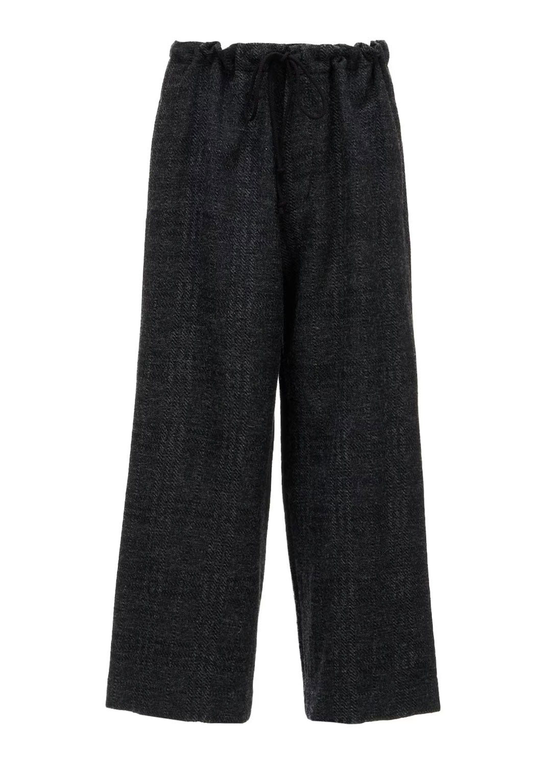
                  
                    WOOL BLEND PLAID STRAIGHT PANTS
                  
                
