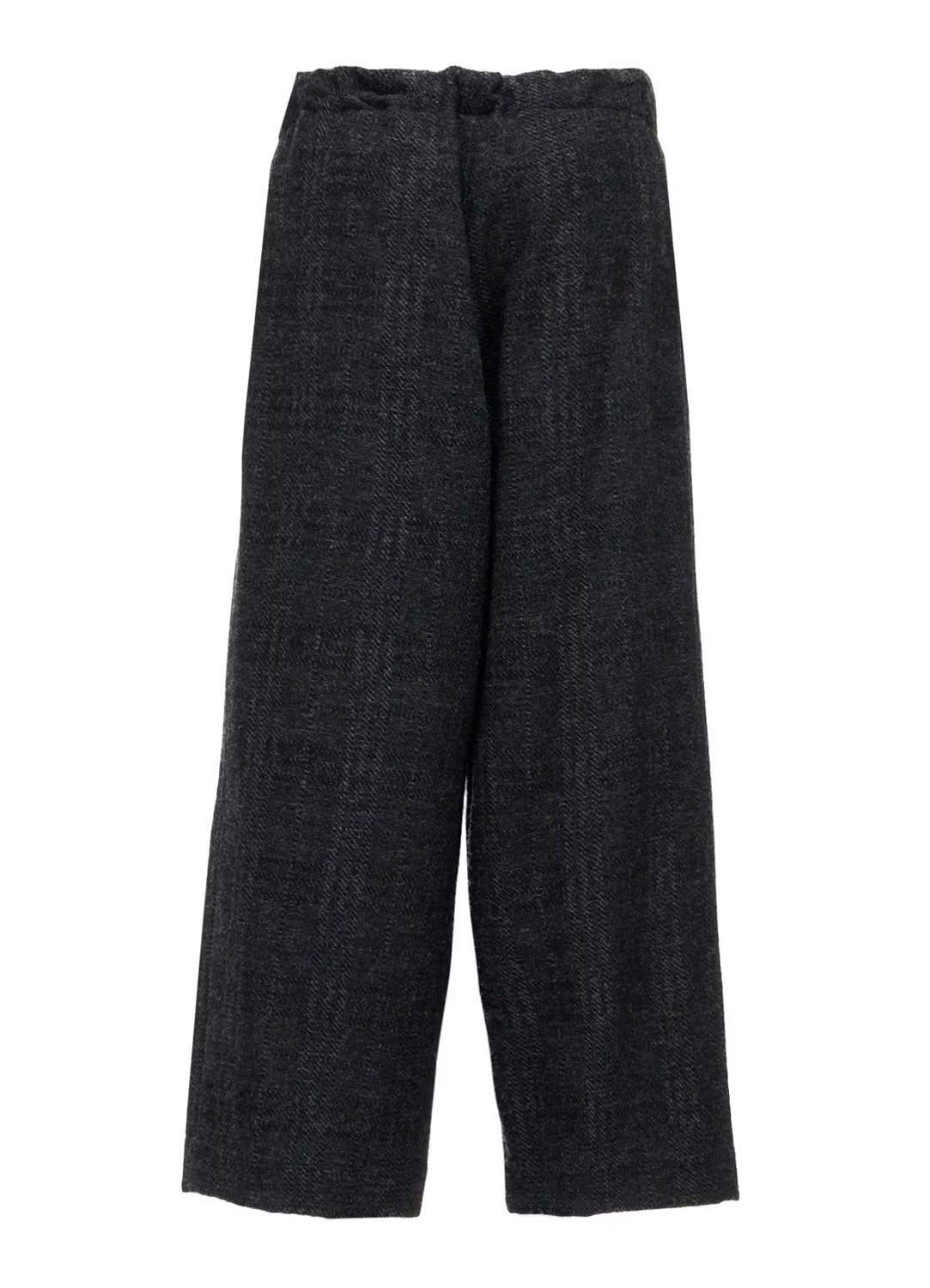 
                  
                    WOOL BLEND PLAID STRAIGHT PANTS
                  
                