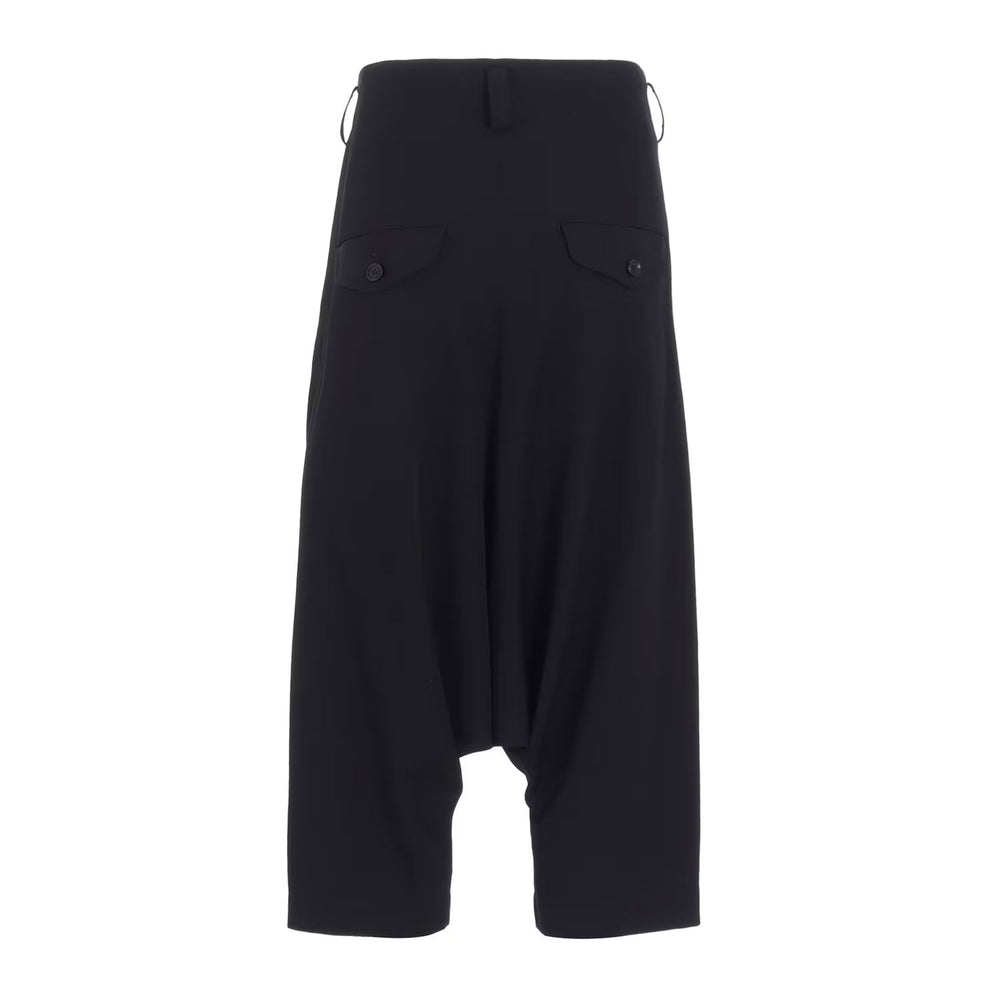 
                  
                    WOOL GABARDINE 2TUCK SAROUEL PANTS
                  
                