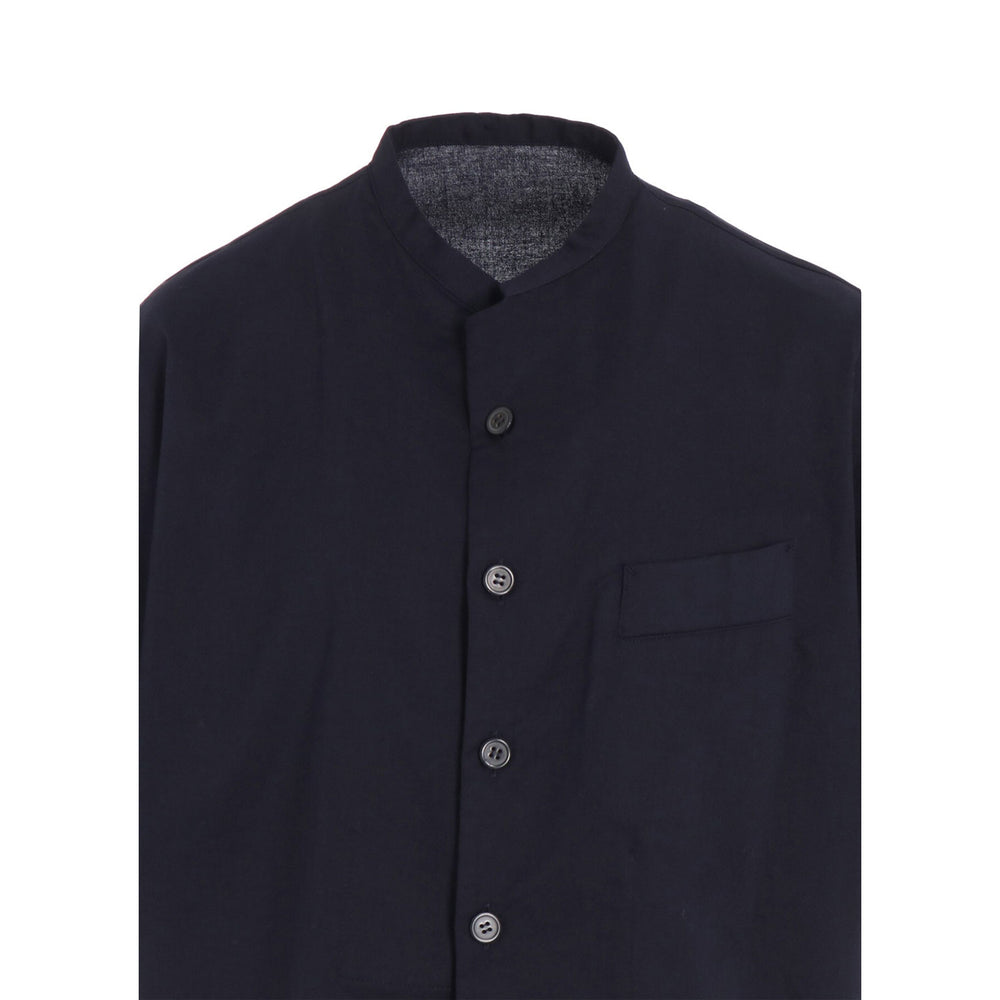 
                  
                    [Y's BORN PRODUCT] THIN COTTON TWILL HALF SLEEVE BOX SHIRT-WHITE-
                  
                