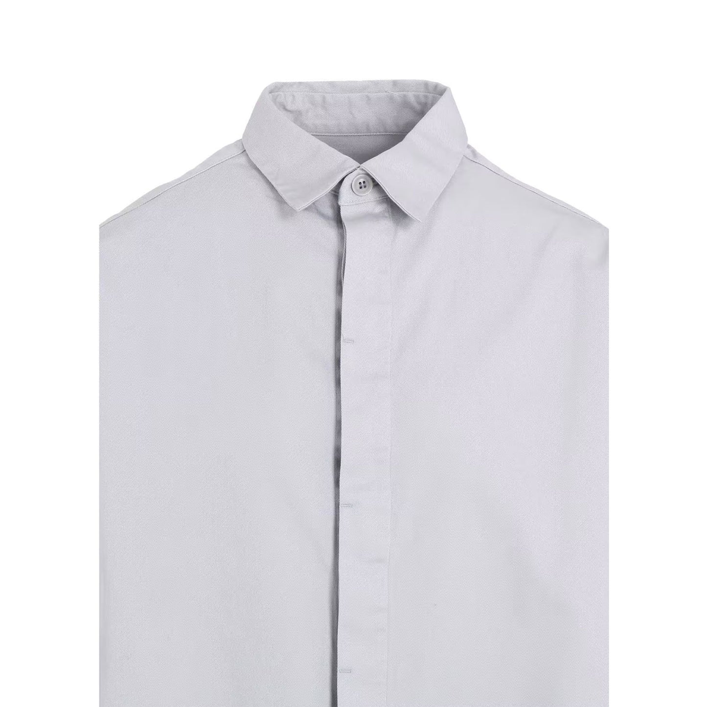 
                  
                    [Y's BORN PRODUCT] COTTON TWILL WIDE CUFFS SHIRT-LIGHT GRAY-
                  
                