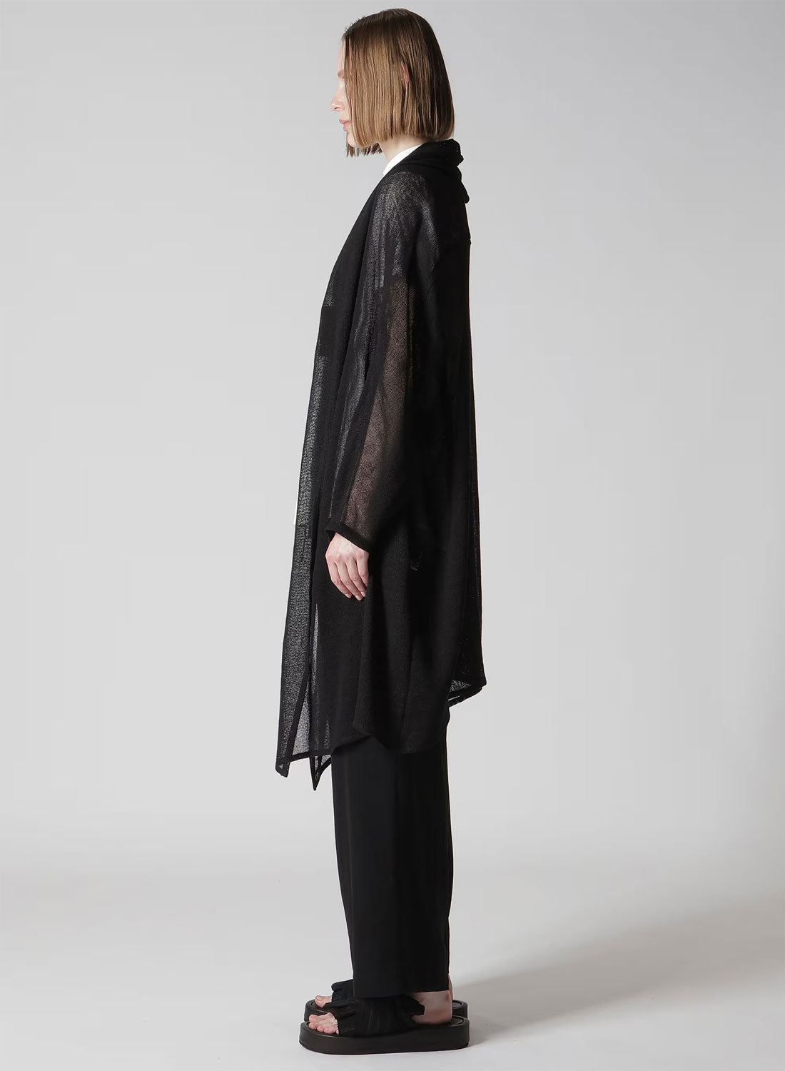 
                  
                    LENO CLOTH SCARF JACKET
                  
                