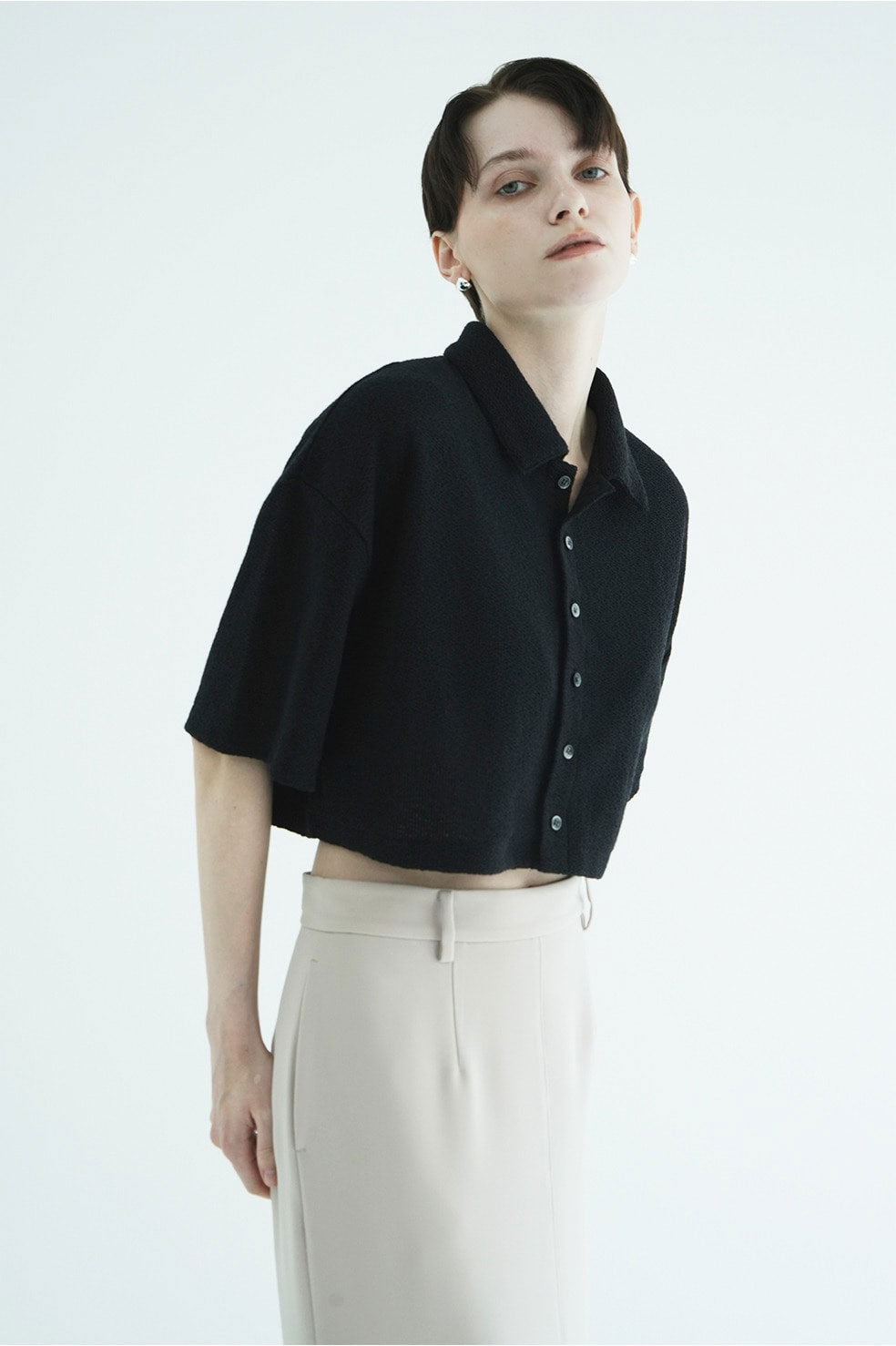 
                  
                    CRISP CROPPED POLO TOPS
                  
                