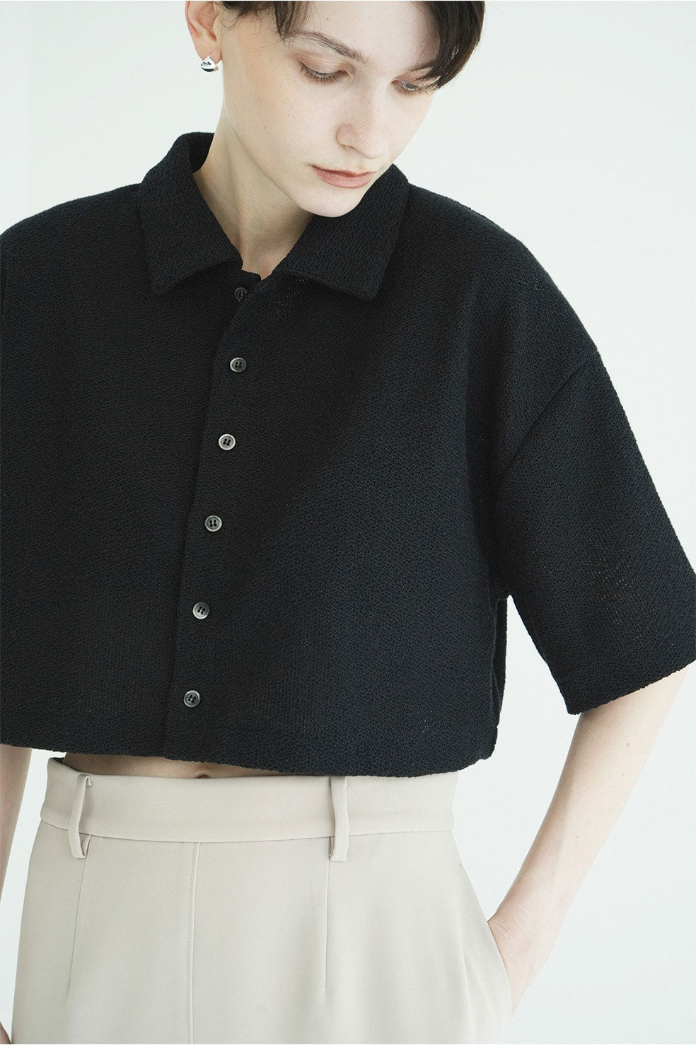 
                  
                    CRISP CROPPED POLO TOPS
                  
                