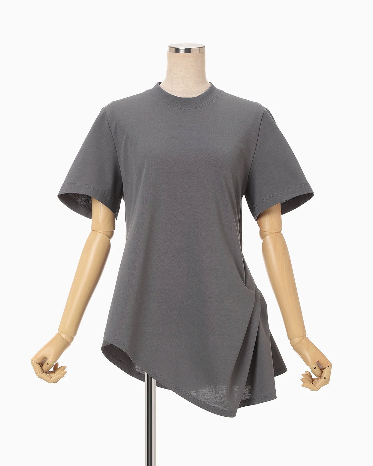 
                  
                    Cotton Jersey Asymmetric T-Shirt
                  
                