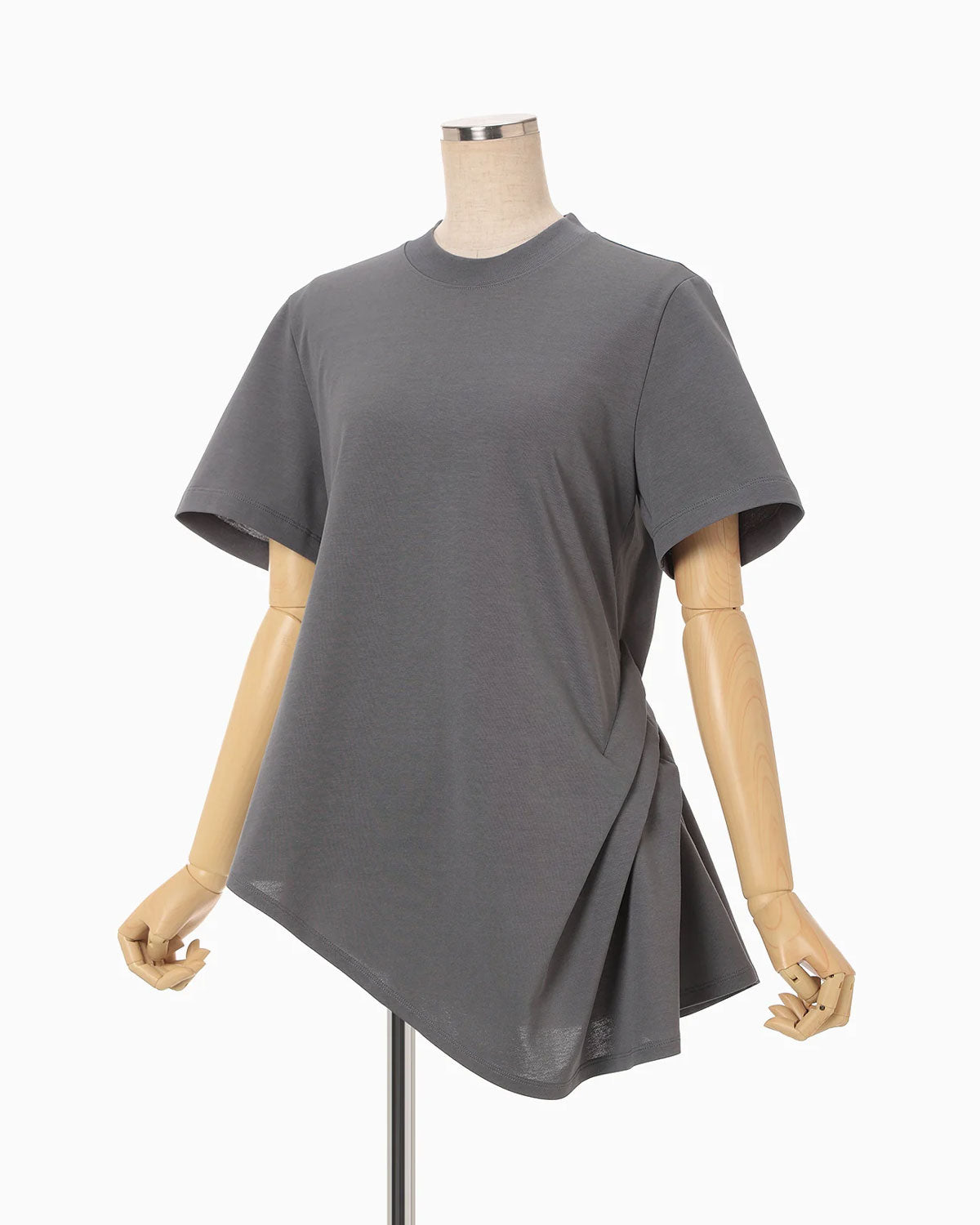 
                  
                    Cotton Jersey Asymmetric T-Shirt
                  
                