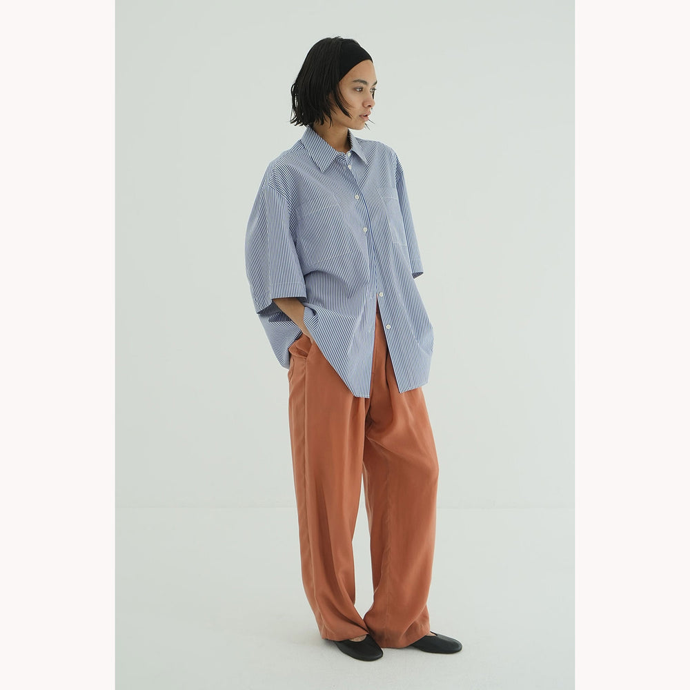 HALF SLEEVE HUGE SHIRTS サイズ1 ストライプ HALF SLEEVE HUGE SHIRTS -STRIPE- – OBLIGE