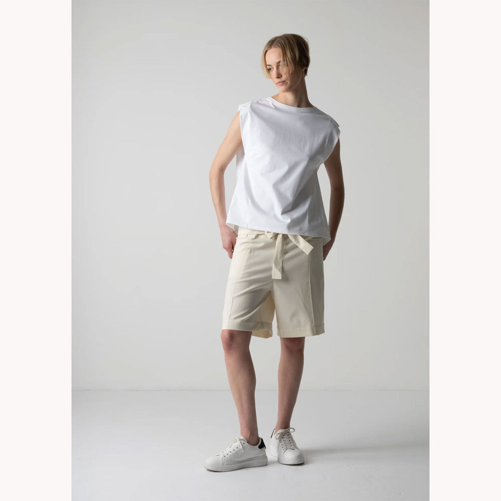 
                  
                    LISA FRENCH SLEEVE TOP -WHITE-
                  
                