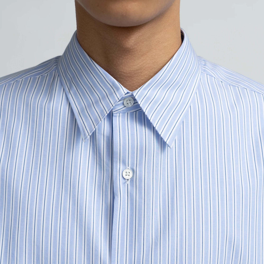 SIDOGRAS S/S OVERSIZED REGULAR COLLAR SHIRT – OBLIGE