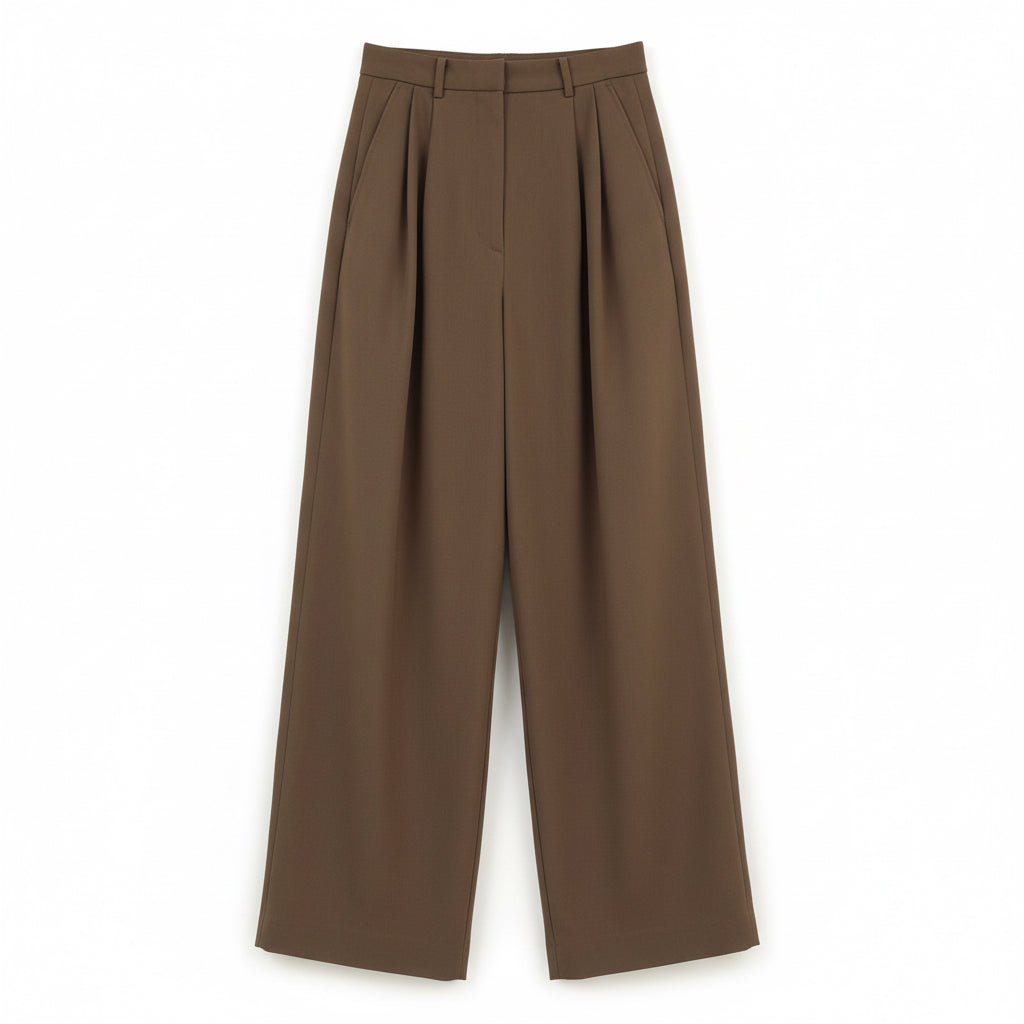 
                  
                    BASIC TUCK PANTS
                  
                