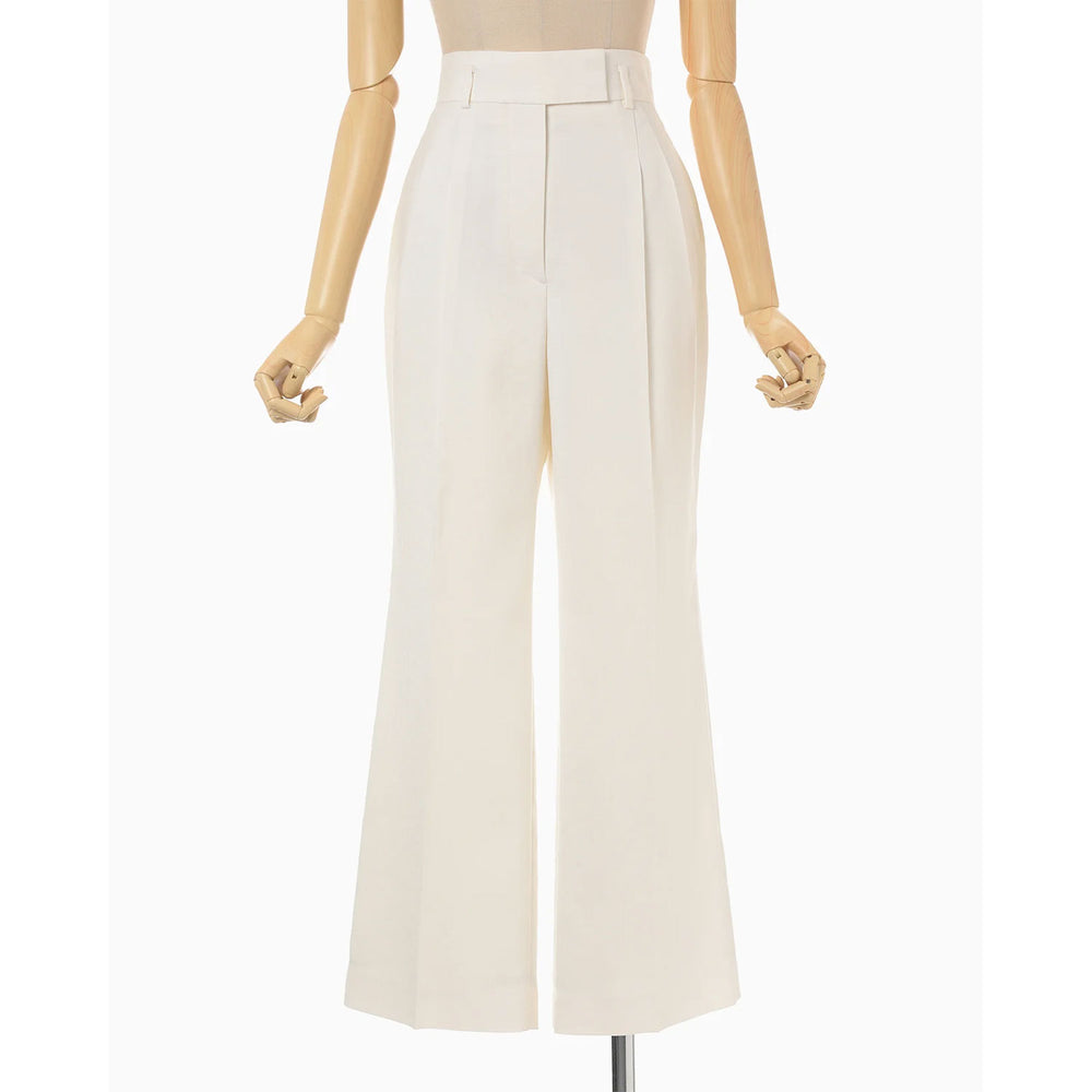 
                  
                    Linen Touch Triacetate Cropped Trousers
                  
                