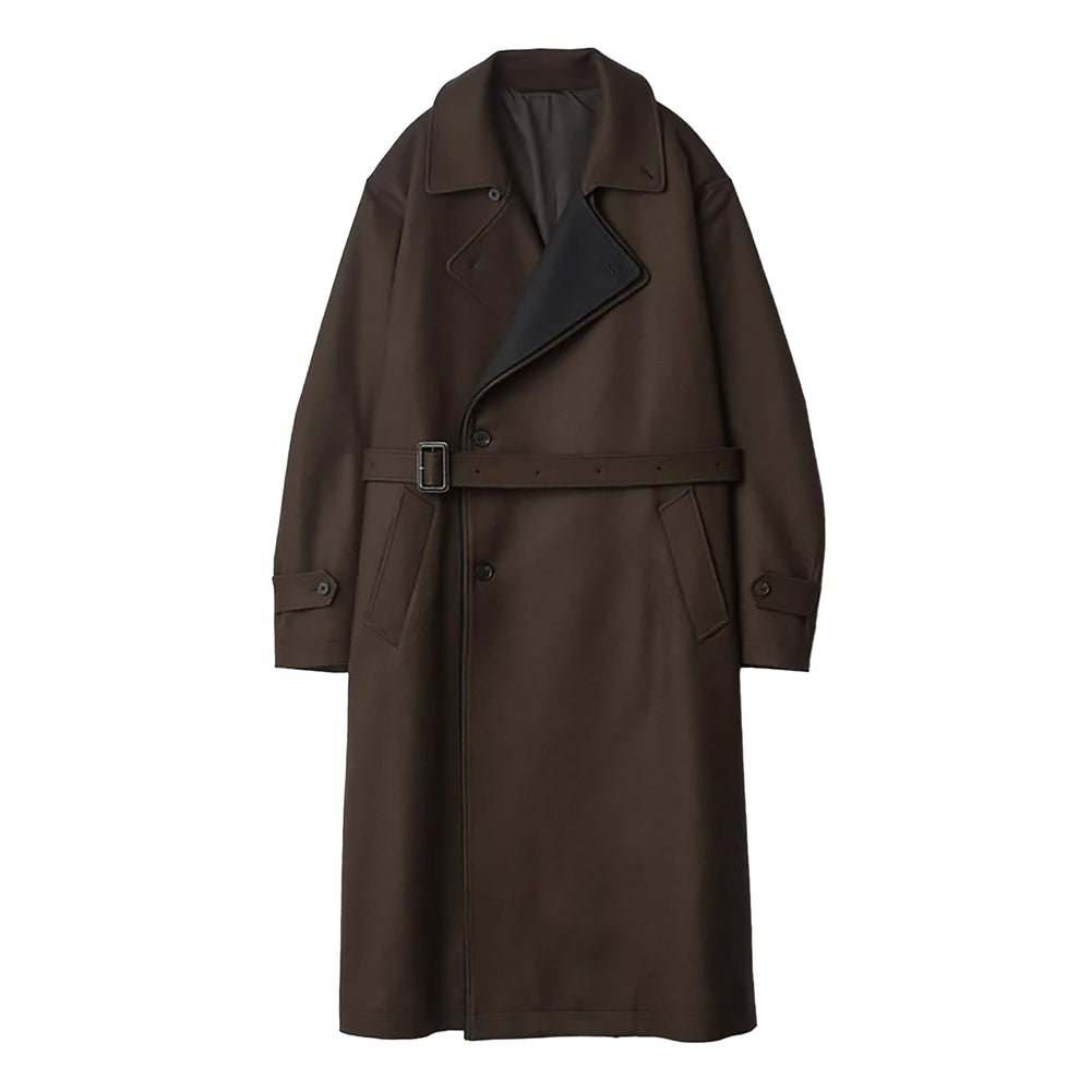 DOUBLE LAPELED DOUBLE BREASTED COAT – OBLIGE
