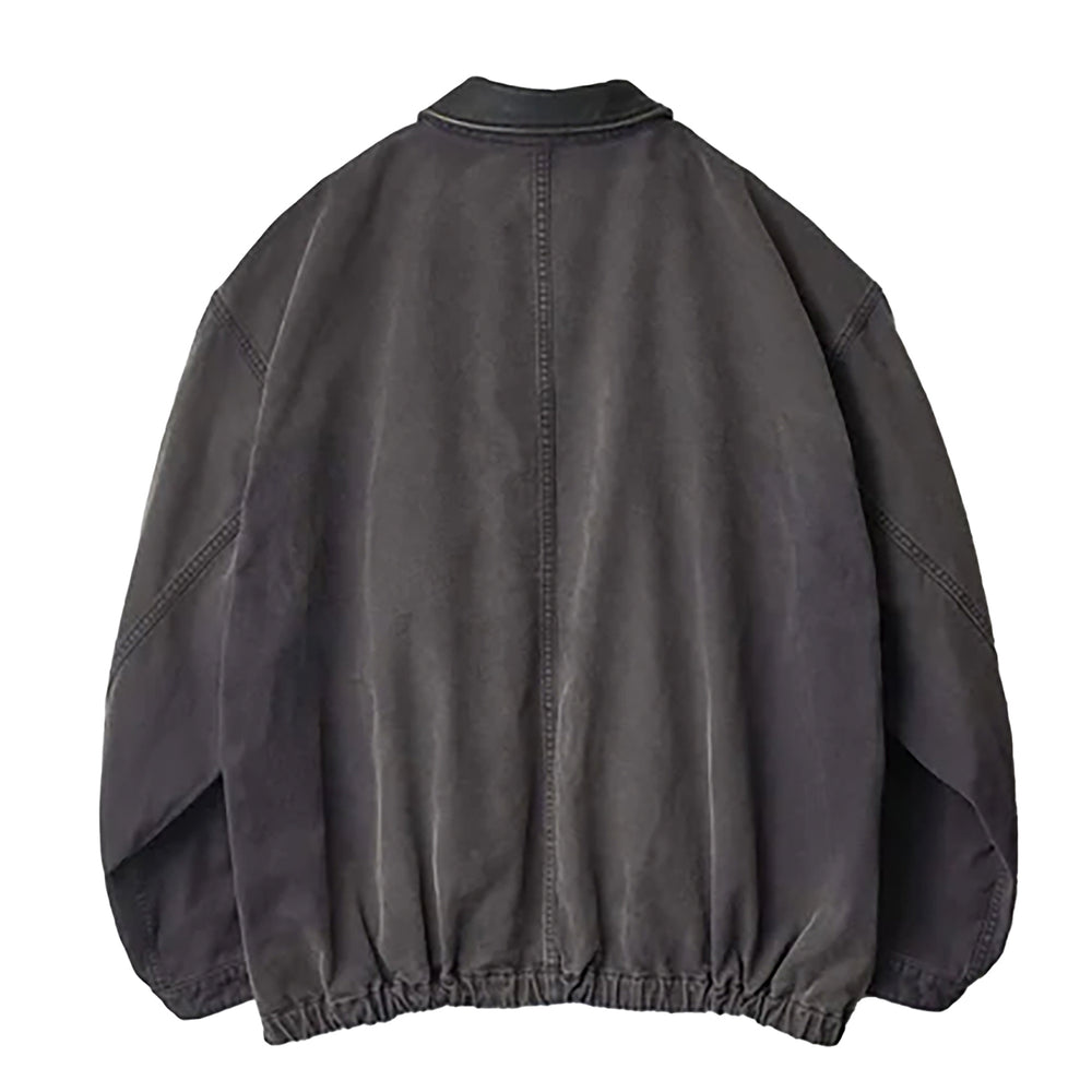 SULFUR DYED WHIP CORD VINTAGE ZIP JACKET