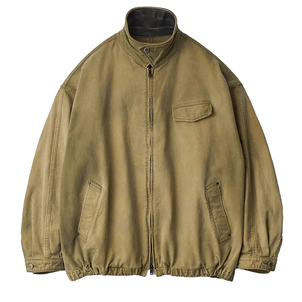 SULFUR DYED WHIP CORD VINTAGE ZIP JACKET – OBLIGE