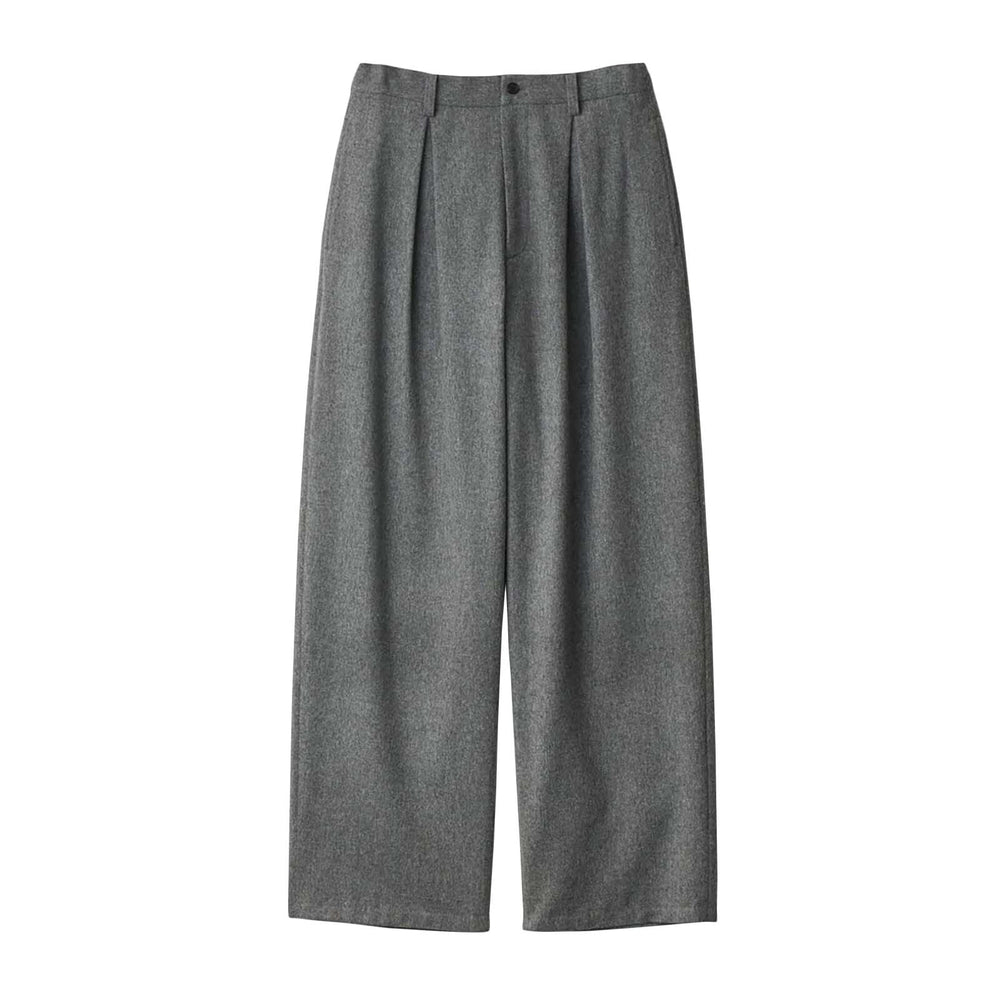 W/CA BEAVER EASY WIDE TROUSERS