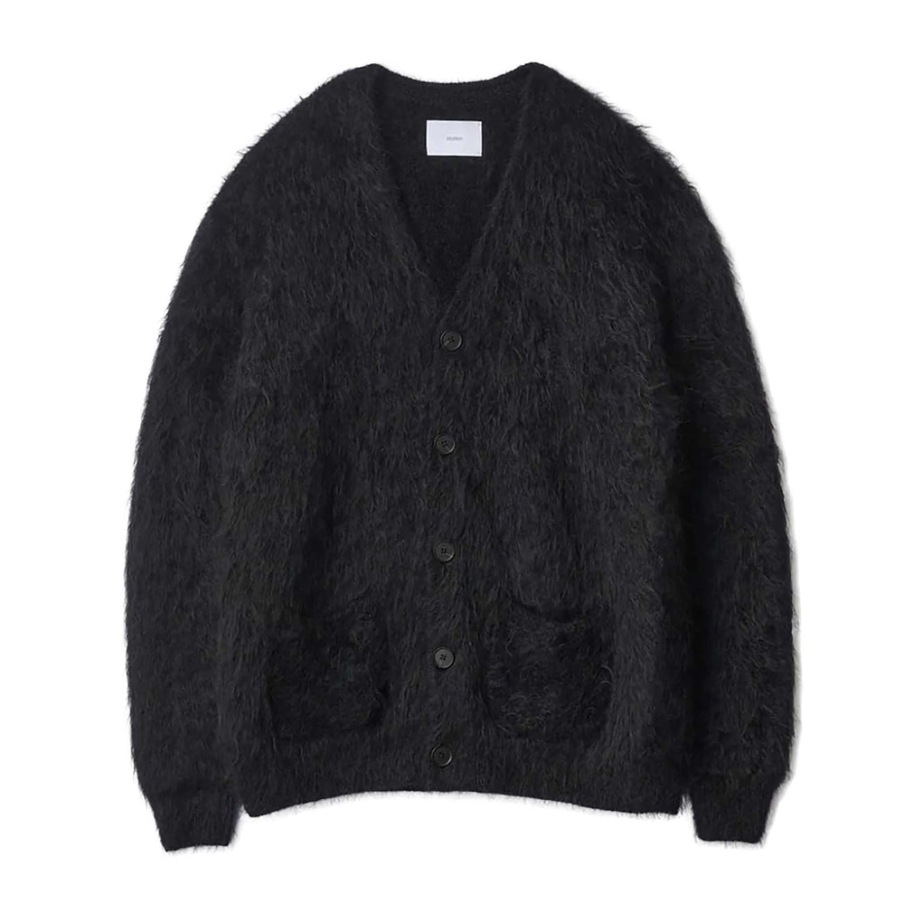
                  
                    KID MOHAIR KNIT V NECK CARDIGAN
                  
                