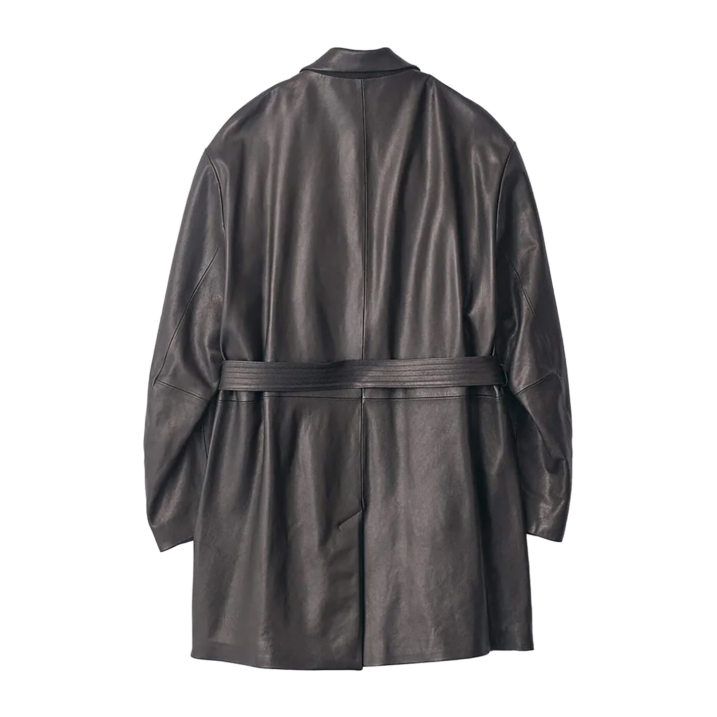 
                  
                    LAMBS LEATHER HALF COAT
                  
                