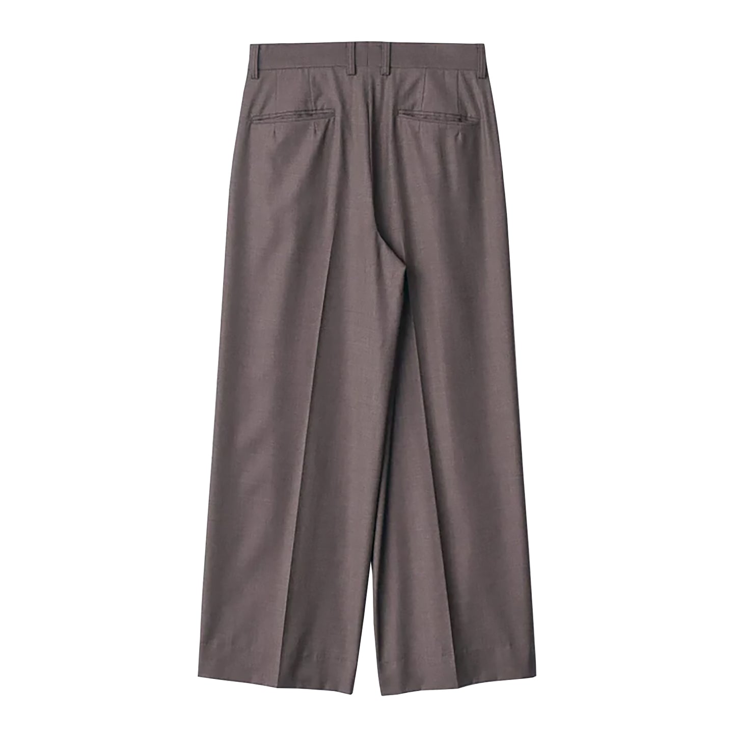 
                  
                    EXTRA FINE WOOL LONG WIDE TROUSERS
                  
                