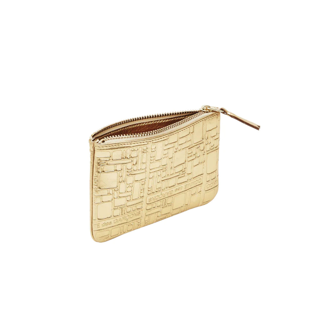 本日限定値下げ CDG EMBOSSED LOGO WALLET 新品 LZIP CDG WALLET