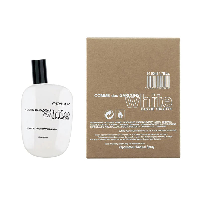 COMME des GARCONS WHITE EAU DE TOILETTE 50ml